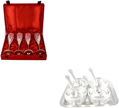 

G S Museum Pack of 13 Dinner Set(Silver Plated)