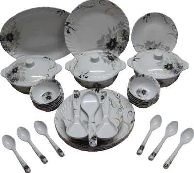 

Tajware Everyday Pack of 40 Dinner Set(Melamine)