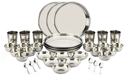

Anmol Pack of 36 Dinner Set(Steel)