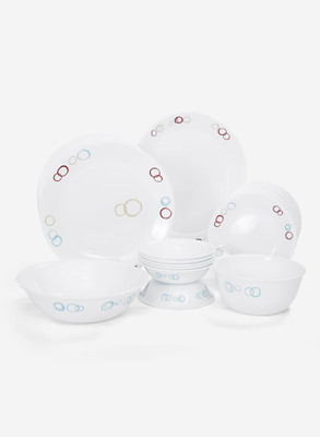 

CORELLE Pack of 21 Dinner Set(Opalware)