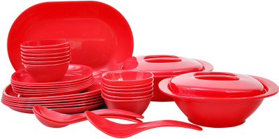 

Incrizma Pack of 32 Dinner Set(PP (Polypropylene))