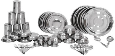 

Scitek Pack of 50 Dinner Set(Stainless Steel)