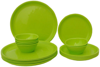 

Incrizma Pack of 18 Dinner Set(PP (Polypropylene))