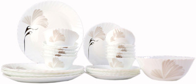 

Larah Feather Pack of 25 Dinner Set(Opalware)