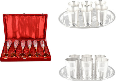 

G S Museum Pack of 20 Dinner Set(Silver Plated)
