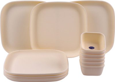 

Richcraft Pack of 12 Dinner Set(Plastic)
