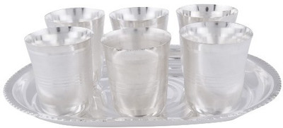 59% OFF on Raj Laxmi Pack of 7 Dinner Set(Silver Plated) 59% OFF on Raj Laxmi Pack of 7 Dinner Set(Silver Plated)