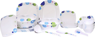 

Thaiware Champak Pack of 40 Dinner Set(Melamine)