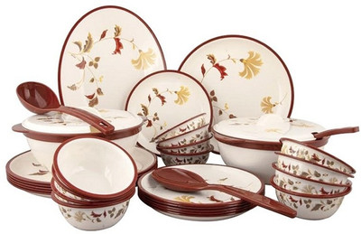 

Nayasa Pack of 32 Dinner Set(PP (Polypropylene))