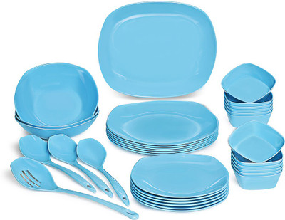 

Roni Wares Pack of 32 Dinner Set(Melamine)