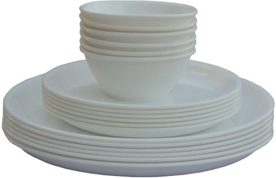 Incrizma Pack of 18 Dinner Set(Polypropylene)