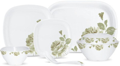 

Milton Square Round Revarose Pack of 31 Dinner Set(Melamine)
