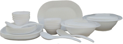 

Incrizma Pack of 32 Dinner Set(PP (Polypropylene))
