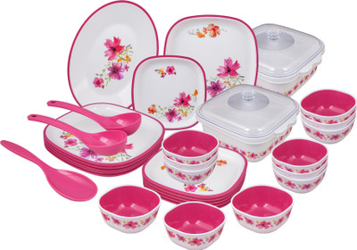 

Nayasa Pack of 32 Dinner Set(PP (Polypropylene))