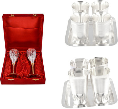 

G S Museum Pack of 12 Dinner Set(Silver Plated)