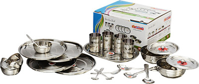 

MiLi LIBERTY Pack of 24 Dinner Set(Stainless Steel)