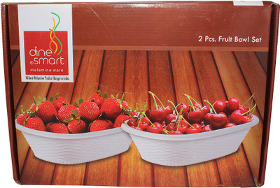 

DineSmart Bowl Set Pack of 2 Dinner Set(Melamine)