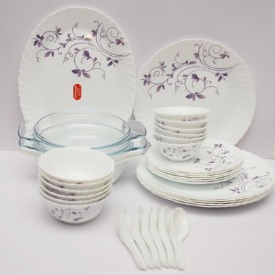 

Laopala Dazzle Purple Pack of 35 Dinner Set(Ceramic)