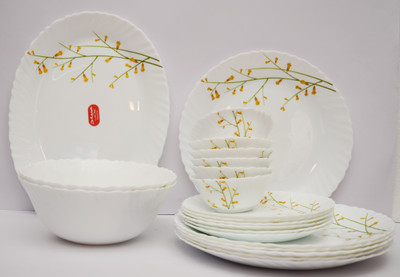 

Laopala Citron Weave Pack of 21 Dinner Set(Ceramic)