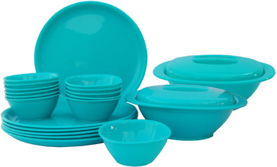 

Incrizma Pack of 22 Dinner Set(Polypropylene)