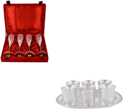 

G S Museum Pack of 11 Dinner Set(Silver Plated)
