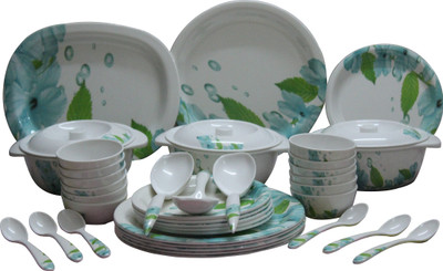 

Everyday Melamine Pack of 40 Dinner Set(Melamine)