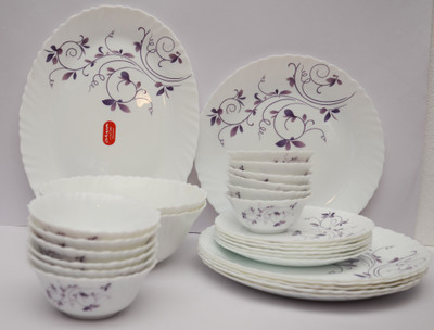 

Laopala Dazzle Purple Pack of 27 Dinner Set(Ceramic)
