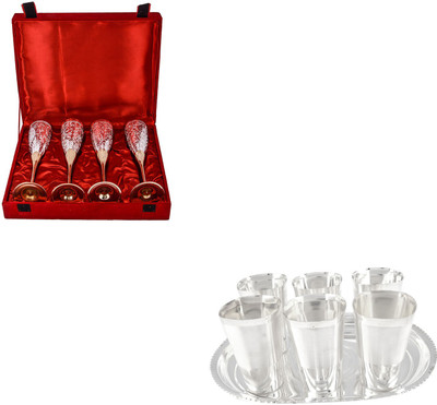 

G S Museum Pack of 11 Dinner Set(Silver Plated)