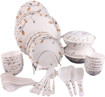 

Hiluxe Elegance Pack of 44 Dinner Set(Melamine)