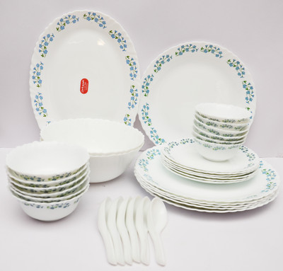 

Laopala Lavender Dew Pack of 33 Dinner Set(Ceramic)
