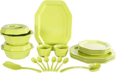 

IVEO Pack of 31 Dinner Set(Melamine)