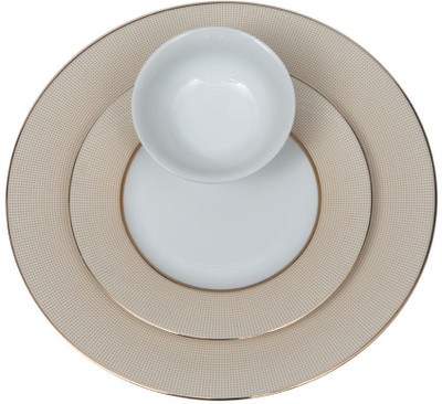 

Lakline 80140 Pack of 18 Dinner Set(Porcelain)
