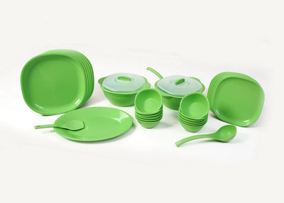 

Signoraware 208 Square Pack of 31 Dinner Set(Plastic)