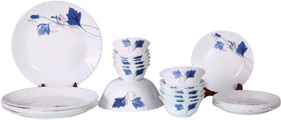 Larah Ageria Pack of 25 Dinner Set(Opalware)