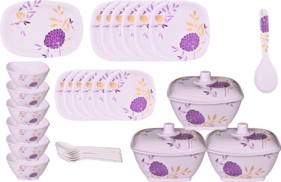 

Bajaj Pack of 40 Dinner Set(Melamine)