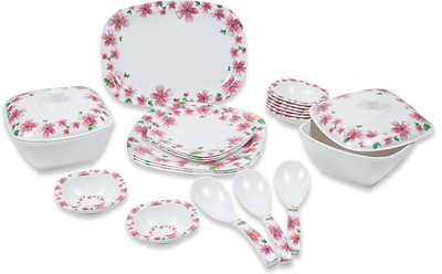 

RECON Vista Pink Pack of 40 Dinner Set(Melamine)