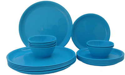 

Incrizma Pack of 18 Dinner Set(Polypropylene)