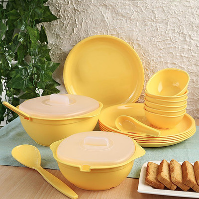 

Sugam Pack of 24 Dinner Set(Plastic)