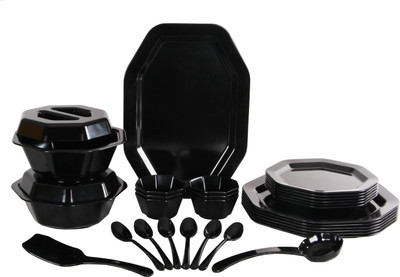 

IVEO Pack of 31 Dinner Set(Melamine)