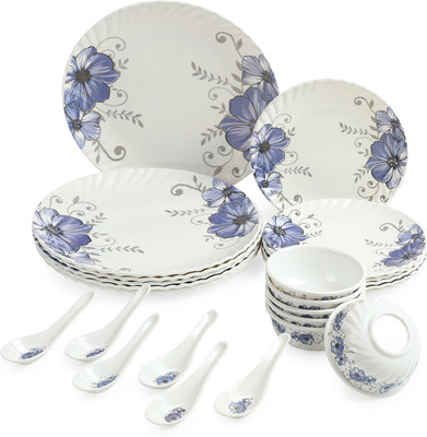 

birdy Pack of 24 Dinner Set(Melamine)