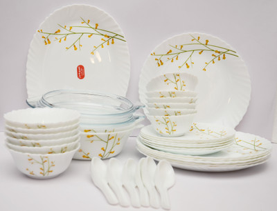 

Laopala Citron Weave Pack of 35 Dinner Set(Ceramic)