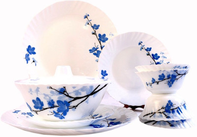 

Larah Mimosa Pack of 10 Dinner Set(Opalware)