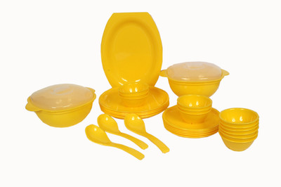 

Day 2 Day Attractive Pack of 32 Dinner Set(PP (Polypropylene))