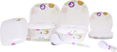 

Thaiware Together Pack of 40 Dinner Set(Melamine)