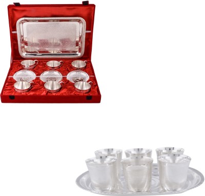 

G S Museum Pack of 20 Dinner Set(Silver Plated)