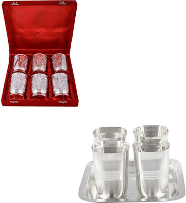 

G S Museum Pack of 11 Dinner Set(Silver Plated)
