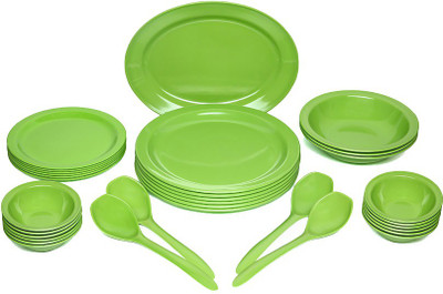 

varun enterprises Pack of 32 Dinner Set(Melamine)