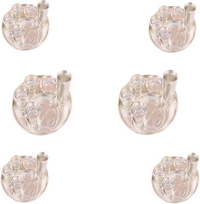 G S Museum Pack of 54 Dinner Set(Silver Plated)