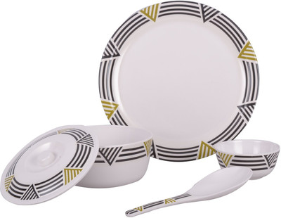 Cello Artista Pack of 18 Dinner Set(Melamine)