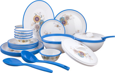 

Nayasa Printed Round Pack of 24 Dinner Set(PP (Polypropylene))